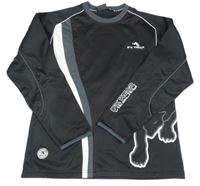 Čierno-sivá športová mikina s pumou IFX Wear