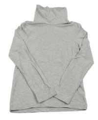 Sivé tričko s rolákom Crane