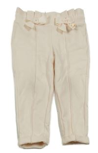 Světlerůžové tregíny s mašličkami 