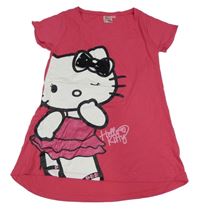 Růžová tunika s Kitty vel. 176