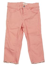 Lososové rozstrapkané é rifle Kiabi