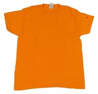 Oranžové tričko Fruit of the Loom