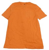 Oranžové tričko s kapsou F&F