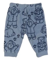 Modré fleecové kalhoty s medvídky Paddington George