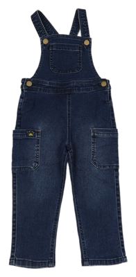 Tmavomodré cargo teplákové riflové laclové kalhoty St. Bernard