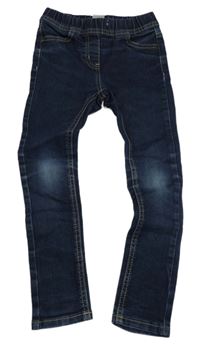 Tmavomodré rifľové džegíny C&A