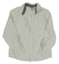 Bílá košile s uzly ORCHESTRA