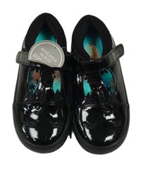 Nové - černé lakované koženkové polobotky s řasami St. Bernard vel. 31-32