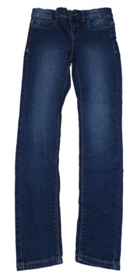 Tmavomodré skinny teplákové rifle name it.