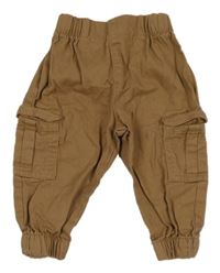 Hnedé cargo cuff rifle Ergee