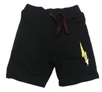 Čierne teplákové kraťasy s bleskem - Harry Potter zn. Primark