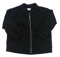 Čierna prešívaná prepínaci mikina River Island