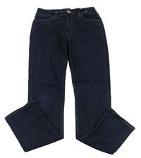 Tmavomodré skinny fit rifle H&M