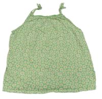 Zelený kvetovaný top zn. H&M