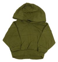 Khaki mikina s kapucňou Primark