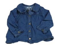 Modrá košile riflového vzhledu zn. LaRedoute