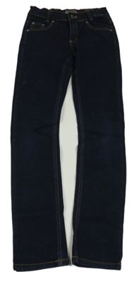 Tmavomodré skinny rifle zn. Blue Effect