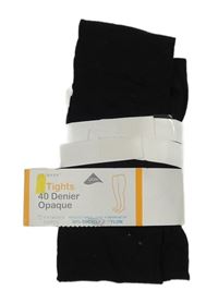 Nové - Černé silonky Primark