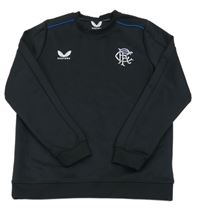 Čierna športová mikina s výšivkou Castore