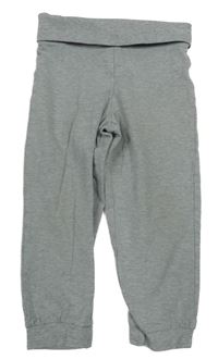 Sivé melírované ľahké tepláky Tchibo