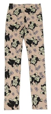 Růžové legíny s kočkami - Minnie Disney