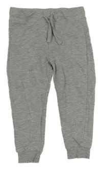 Šedé melírované tepláky impidimpi