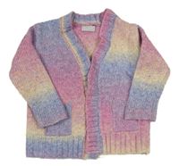Barvený svetrový vlněný cardigan Matalan