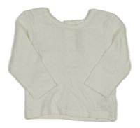 Biele vzorované tričko Jojo Maman Bébé