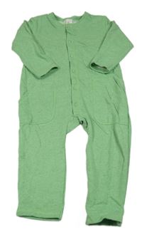 Zelený teplákový overal H&M