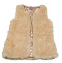 Ružová kožušinová podšitá vesta F&F