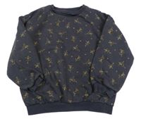 Antracitová mikina s baletkami F&F