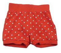 Červené puntíkaté kraťasy Disney