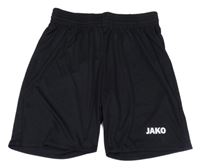 Čierne športové kraťasy s logom Jako