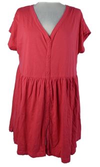 Dámske fuchsiové šaty Yours