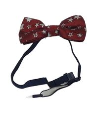 Vínový motýlok s hviezdami