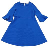 Modré pruhované šaty M&S