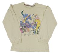 Svetlobéžové tričko s obrázkom Nutmeg