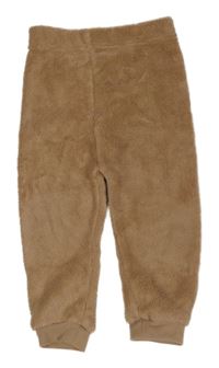 Béžové chlupaté tepláky Primark