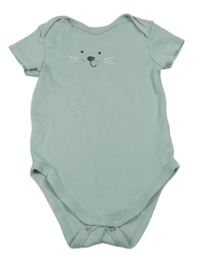 Zelenkavošedé body s ňufáčikom  C&A