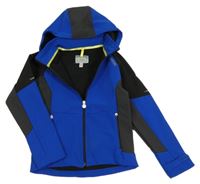 Modro-černá softshellová bunda s kapucí Regatta