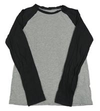 Antracitovo-sivé tričko George