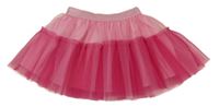 Fuchsivo-ružová tylová sukňa H&M