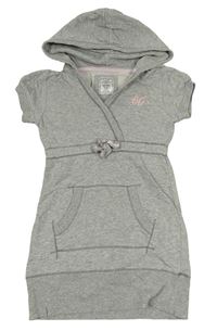 Šedé melírované tepláky s kapucí H&M