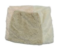 Smetanovo-růžovo-béžový chlupatý nákrčník H&M