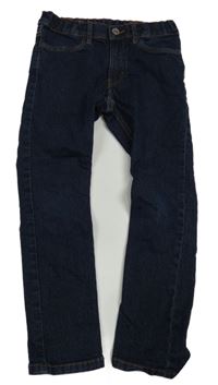 Tmavomodré slim rifle