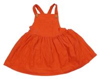 Červená menšestrová na traká sukňa Mothercare