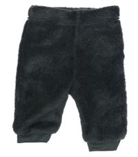 Tmavošedé chlupaté tepláky Ergee 