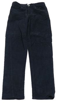 Tmavomodré menšestrové nohavice L&D