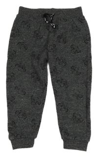 Tmavosivé tepláky so Simbou Primark