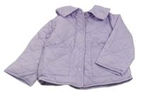 Levandulová šusťáková prošívaná zateplená bunda Leigh Tucker